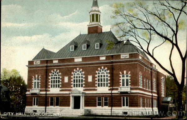 City Hall Concord New Hampshire
