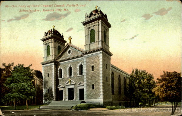 Our Lady Of Good Counsel Church, Fortieth And Schaefer Ave Kansas City Missouri