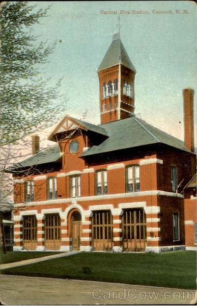 Central Fire Station Concord New Hampshire