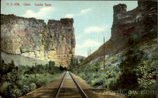 Castle Gate Scenic Utah