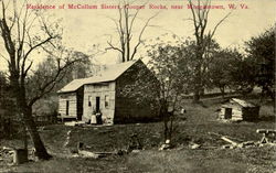 Residence Of McCollum Sisters, Cooper Rocks Morgantown, WV Postcard Postcard