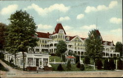 Hotel Weirs Lake Winnipesaukee, NH Postcard Postcard