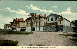 U. S. Military Prison Postcard