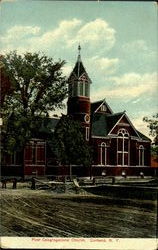 First Congregational Church Postcard