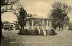 Harding Allen Memorial Postcard