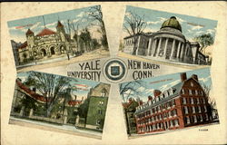 Yale University Postcard
