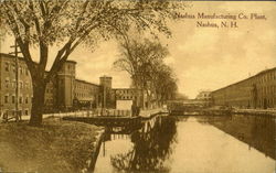 Nashua Manufacturing Co. Plant Postcard