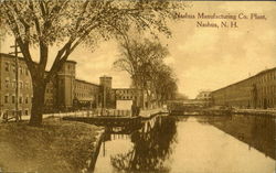 Nashua Manufacturing Co. Plant New Hampshire Postcard Postcard