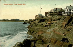 Union Bluffs York Beach, ME Postcard Postcard