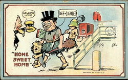 Roosevelt Tour Home Sweet Home Postcard