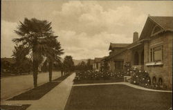 Residence Section Postcard