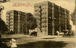 Buckingham Club, Kingshighway St. louis, MO Postcard Postcard