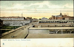 Armour & Company Fort Worth, TX Postcard Postcard