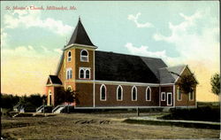 St. Martin's Church Millinocket, ME Postcard Postcard