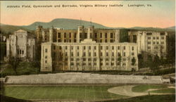 Athletic Field, Virginia Military Institute Postcard