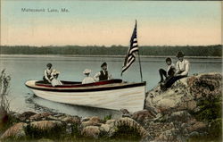 Mattaseunk Lake South Aroostook, ME Postcard Postcard