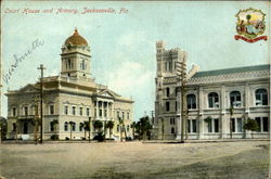 Court House And Armory Postcard