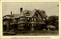 Chamberlin House, Women's Club Postcard