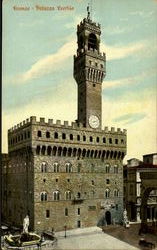 Firenze Palazzo Vecchio Italy Postcard Postcard