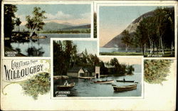 Greetings From Willoughby Postcard