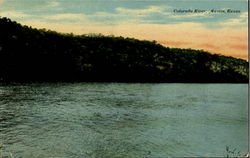 Colorado River Austin, TX Postcard Postcard