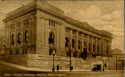 Public Library Seattle, WA Postcard Postcard