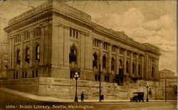 Public Library Postcard