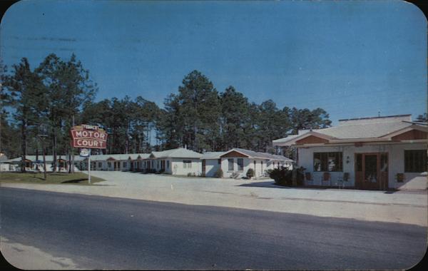 Temple Motor Court Starke Florida