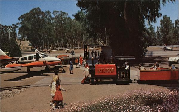 Arriving at the Nut Tree by Air California