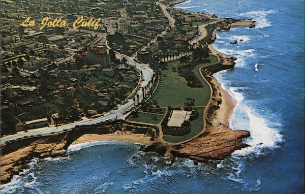 Aerial View La Jolla California