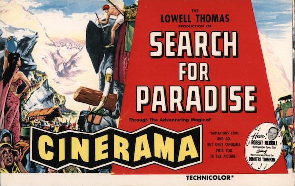 Search for Paradise Movie and Television Advertising