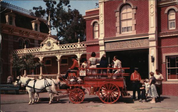 Disneyland Fire Department Anaheim California
