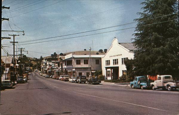 View of Sutter Creek California L. E. Lindholm