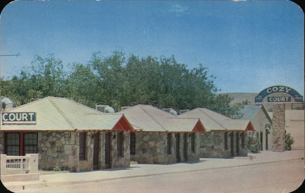 Cozy Deluxe Court Alpine Texas Ray N. Morrow