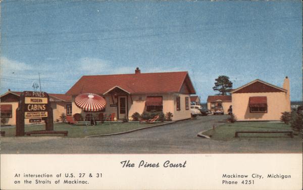 The Pines Court Mackinaw City Michigan