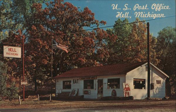 U.S. Post Office Hell Michigan