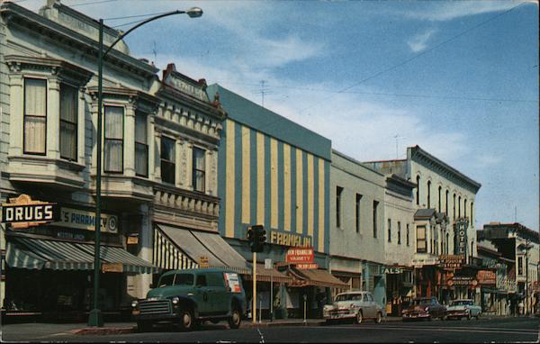 Business District, Healdsburg, California Max Mahan