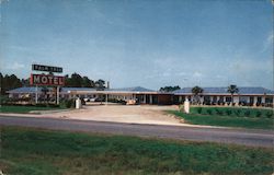 Palm Tree Motel Perry, FL Postcard Postcard 