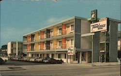 Clearwater Travel Lodge Postcard