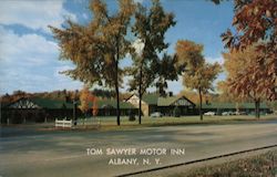 Tom Sawyer Motor Inn Postcard