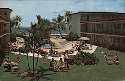 Thunderbird Motel Treasure Island, FL Postcard Postcard Postcard