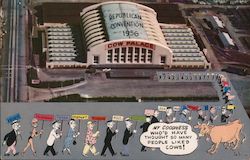 Republican Convention 1956 Cow Palace Postcard
