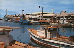 Fisherman's Wharf Honolulu, HI Postcard Postcard Postcard