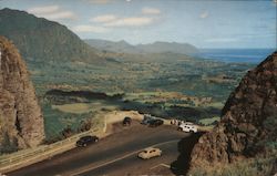 Nuuanu Pali and Windward Postcard