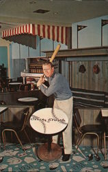 Mickey Mantle, Holiday Inn Postcard