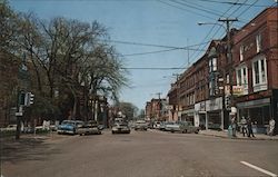 Victoria Avenue, Business Section Postcard