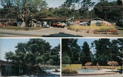 The Padre Oaks Motel Postcard