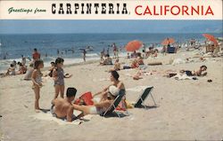 Greetings from Carpinteria, California Postcard Postcard Postcard