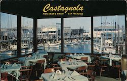 Castagnola Restaurant, Fisherman's Wharf Postcard