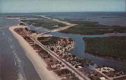 Bonita Springs Beach on Gulf of Mexico Postcard